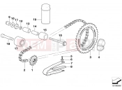 BMW Motorrad BMW 2004 F-Models F 650 GS 04 (0175,0185) Chain drive