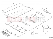 BMW Motorrad BMW 2004 F-Models F 650 GS 04 (0175,0185) Car tool