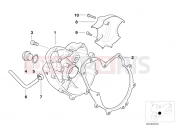 BMW Motorrad BMW 2004 F-Models F 650 CS 04 (0177,0187) Engine housing cover, right