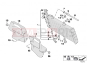 BMW Motorrad BMW 2004 F-Models F 650 CS 04 (0177,0187) Radiator