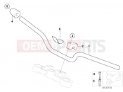 BMW Motorrad BMW 2004 F-Models F 650 CS 04 (0177,0187) Handlebar