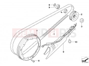 BMW Motorrad BMW 2004 F-Models F 650 CS 04 (0177,0187) Belt Drive
