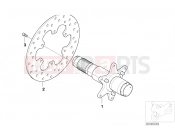 BMW Motorrad BMW 2004 F-Models F 650 CS 04 (0177,0187) Swinging fork, drive shaft