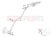 BMW Motorrad BMW 2004 F-Models F 650 CS 04 (0177,0187) Brake pipe, front, not for ABS