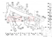 BMW Motorrad BMW 2004 F-Models F 650 CS 04 (0177,0187) Motorcycle frame