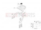 BMW Motorrad BMW 2004 F-Models F 650 CS 04 (0177,0187) Luggage grid