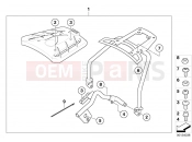 BMW Motorrad BMW 2004 F-Models F 650 CS 04 (0177,0187) Top case, single parts