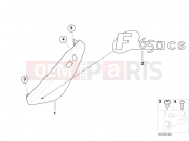 BMW Motorrad BMW 2004 F-Models F 650 CS 04 (0177,0187) Tail trim