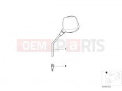 BMW Motorrad BMW 2004 F-Models F 650 CS 04 (0177,0187) Mirror