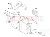 BMW Motorrad BMW 2004 F-Models F 650 CS 04 (0177,0187) Battery tray