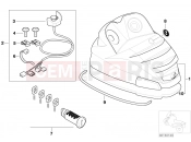 BMW Motorrad BMW 2004 F-Models F 650 CS 04 (0177,0187) Audio system for CD player