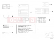 BMW Motorrad BMW 2004 F-Models F 650 CS 04 (0177,0187) Label