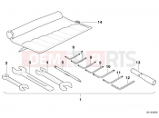 BMW Motorrad BMW 2004 F-Models F 650 CS 04 (0177,0187) Car tool, supplementary kit