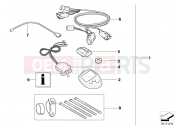 BMW Motorrad BMW 2004 F-Models F 650 CS 04 (0177,0187) Retrofit kit, on-board computer