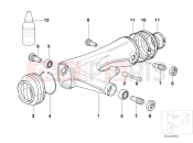 BMW Motorrad BMW 2004 R-Models 4V R 850 R 02 (0428) Rear wheel swinging arm