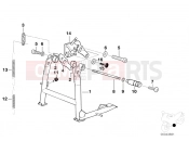 BMW Motorrad BMW 2004 R-Models 4V R 850 R 02 (0428) Center stand