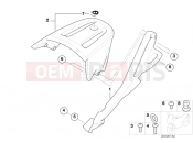 BMW Motorrad BMW 2004 R-Models 4V R 850 R 02 (0428) Case holder with luggage grid