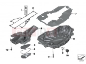 BMW Motorrad BMW 2015 F-Models K7x F 800 GS 17 (0B07, 0B17) Oil Pan