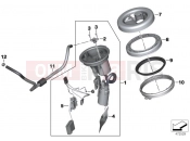 BMW Motorrad BMW 2015 F-Models K7x F 800 GS 17 (0B07, 0B17) Fuel pump