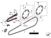 BMW Motorrad BMW 2015 F-Models K7x F 800 GS 17 (0B07, 0B17) Chain drive