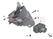 BMW Motorrad BMW 2015 F-Models K7x F 800 GS 17 (0B07, 0B17) Pressure modulator ABS