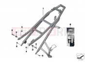 BMW Motorrad BMW 2015 F-Models K7x F 800 GS 17 (0B07, 0B17) Rear frame