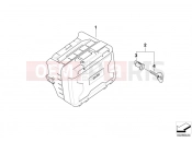 BMW Motorrad BMW 2015 F-Models K7x F 800 GS 17 (0B07, 0B17) Vario case