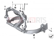 BMW Motorrad BMW 2015 F-Models K7x F 800 GS 17 (0B07, 0B17) Front panel carrier