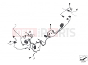 BMW Motorrad BMW 2015 F-Models K7x F 800 GS 17 (0B07, 0B17) Main wrg harness special-purpose vle.