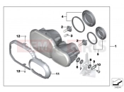BMW Motorrad BMW 2015 F-Models K7x F 800 GS 17 (0B07, 0B17) Headlight