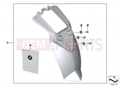 BMW Motorrad BMW 2015 F-Models K7x F 800 GS 17 (0B07, 0B17) Set of splash guard extensions