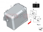 BMW Motorrad BMW 2015 F-Models K7x F 800 GS 17 (0B07, 0B17) Aluminum case