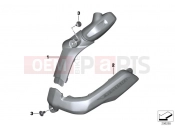 BMW Motorrad BMW 2015 R-Models K5x R 1200 GS Adve. (0A02, 0A12) Ignition coil cover / wiring conduit