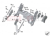 BMW Motorrad BMW 2015 R-Models K5x R 1200 GS Adve. (0A02, 0A12) Windshield adjustment