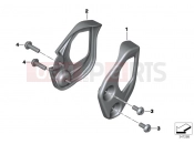 BMW Motorrad BMW 2015 R-Models K5x R 1200 GS Adve. (0A02, 0A12) Heel deflector
