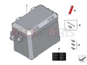 BMW Motorrad BMW 2015 R-Models K5x R 1200 GS Adve. (0A02, 0A12) Aluminum case