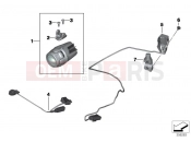 BMW Motorrad BMW 2015 R-Models K5x R 1200 GS Adve. (0A02, 0A12) Retrofit LED auxiliary headlight