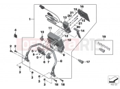 BMW Motorrad BMW 2015 R-Models K5x R 1200 GS Adve. (0A02, 0A12) Retrofit GPS preparations
