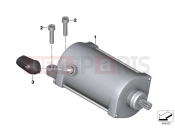BMW Motorrad BMW 2015 C-Models C 650 GT 16 (0C05, 0C15) Starter