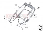 BMW Motorrad BMW 2015 C-Models C 650 GT 16 (0C05, 0C15) Rear frame