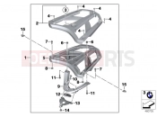 BMW Motorrad BMW 2015 C-Models C 650 GT 16 (0C05, 0C15) Luggage grid