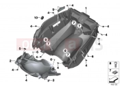 BMW Motorrad BMW 2015 C-Models C 650 GT 16 (0C05, 0C15) Luggage compartment floor
