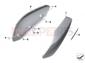 BMW Motorrad BMW 2015 C-Models C 650 GT 16 (0C05, 0C15) Tail trim