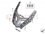 BMW Motorrad BMW 2015 C-Models C 650 GT 16 (0C05, 0C15) Mount for windshield