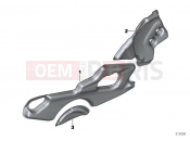 BMW Motorrad BMW 2015 C-Models C 650 GT 16 (0C05, 0C15) Kit, acoustic foam, running board, left