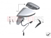 BMW Motorrad BMW 2015 C-Models C 650 GT 16 (0C05, 0C15) Mirror SVA