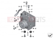 BMW Motorrad BMW 2015 S models S 1000 RR 17 (0D50, 0D60) Pressure modulator ABS