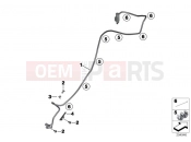 BMW Motorrad BMW 2015 S models S 1000 RR 17 (0D50, 0D60) Rotational-speed sensor, rear