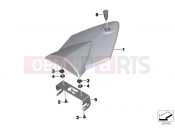BMW Motorrad BMW 2015 S models S 1000 RR 17 (0D50, 0D60) Stool cover