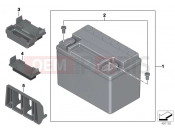 BMW Motorrad BMW 2015 S models S 1000 RR 17 (0D50, 0D60) Battery